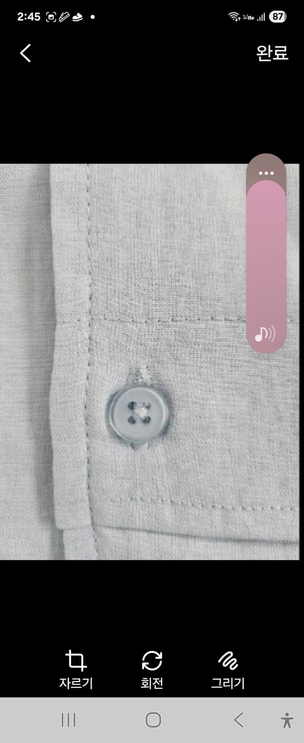 (새제품)남성셔츠 100.105 상품이미지4