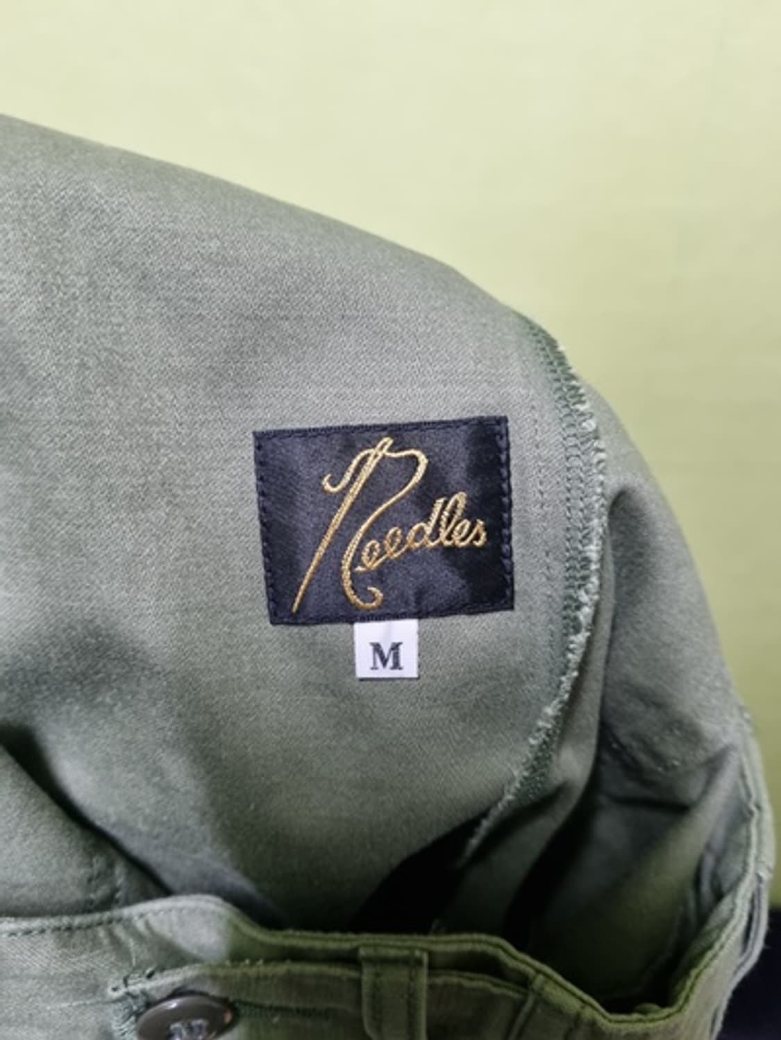 Needles 니들스 / HD 퍼티그 팬츠 카키 / M 상품이미지5