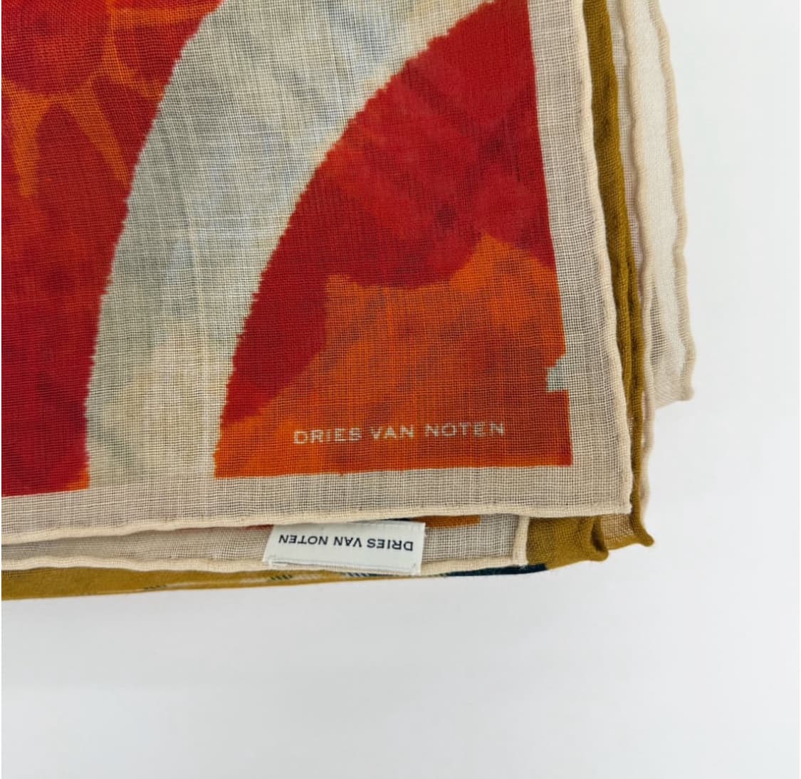 드리스 반 노튼 패턴 스톨 머플러 상품이미지5