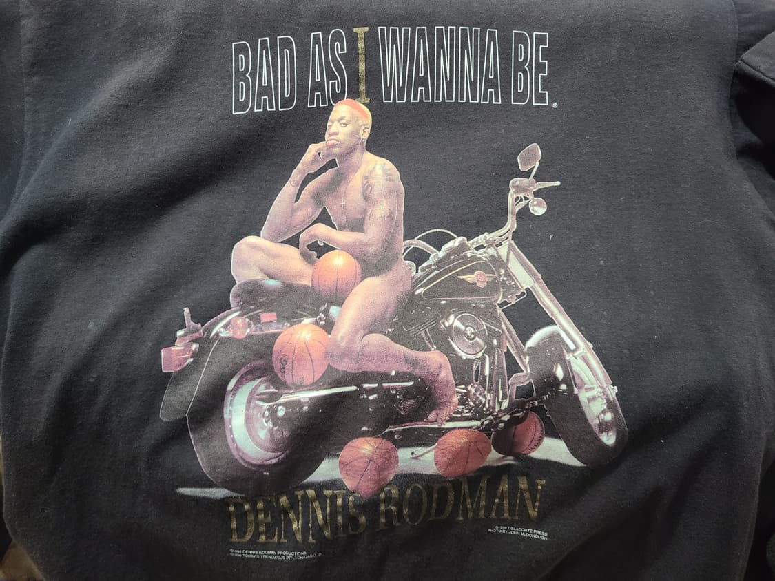 1996 Murina 데니스로드맨 반팔티셔츠 상품이미지1