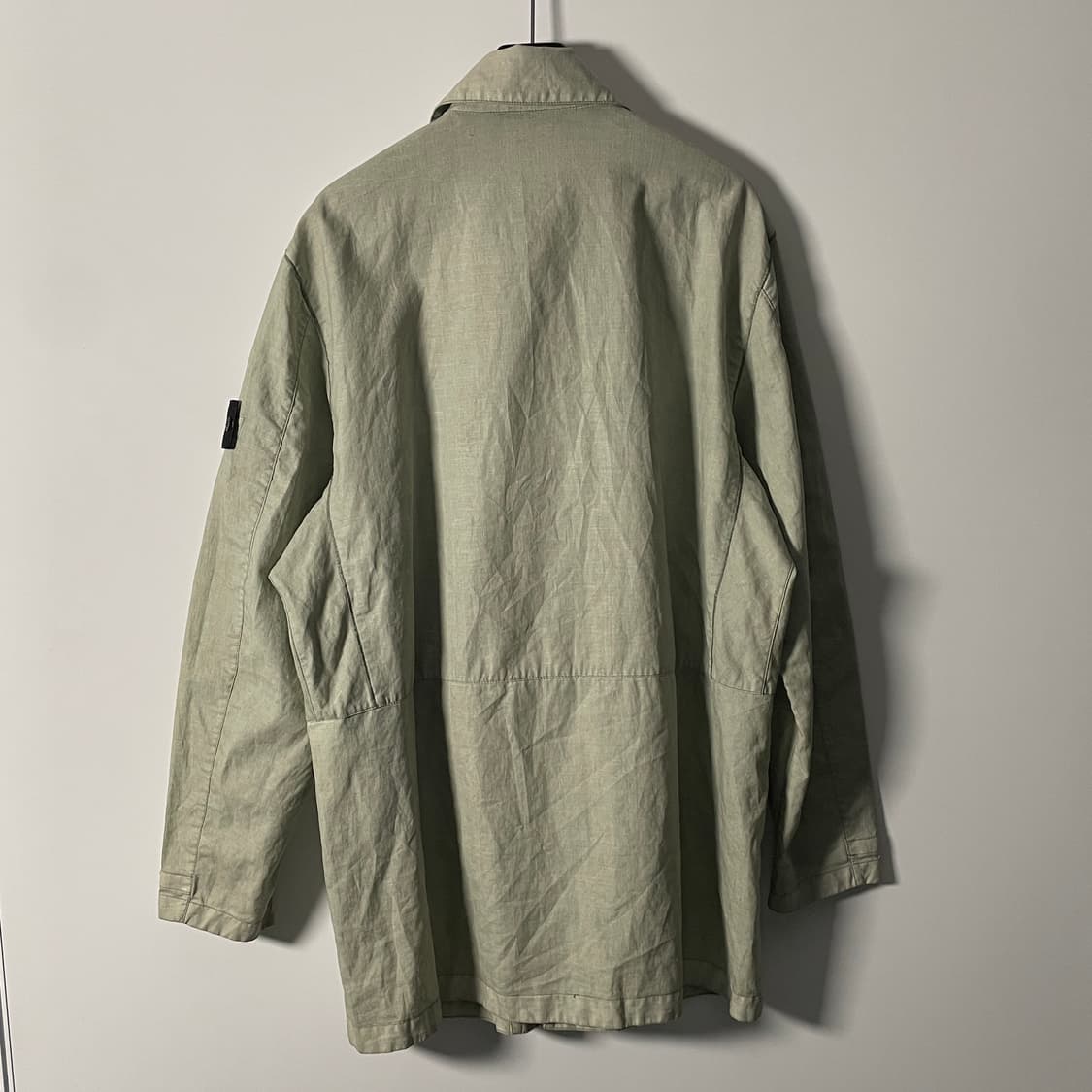 19ss 스톤아일랜드 Lino Resinato-TC 카코트 (on.754 상품이미지3