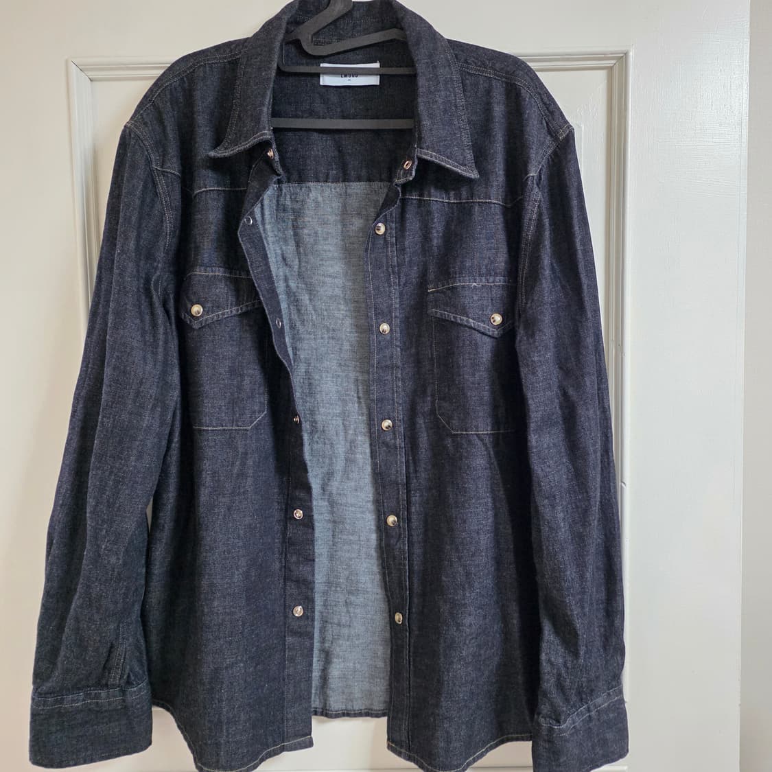 엘무드 테리 웨스턴셔츠 데님셔츠 상품이미지1