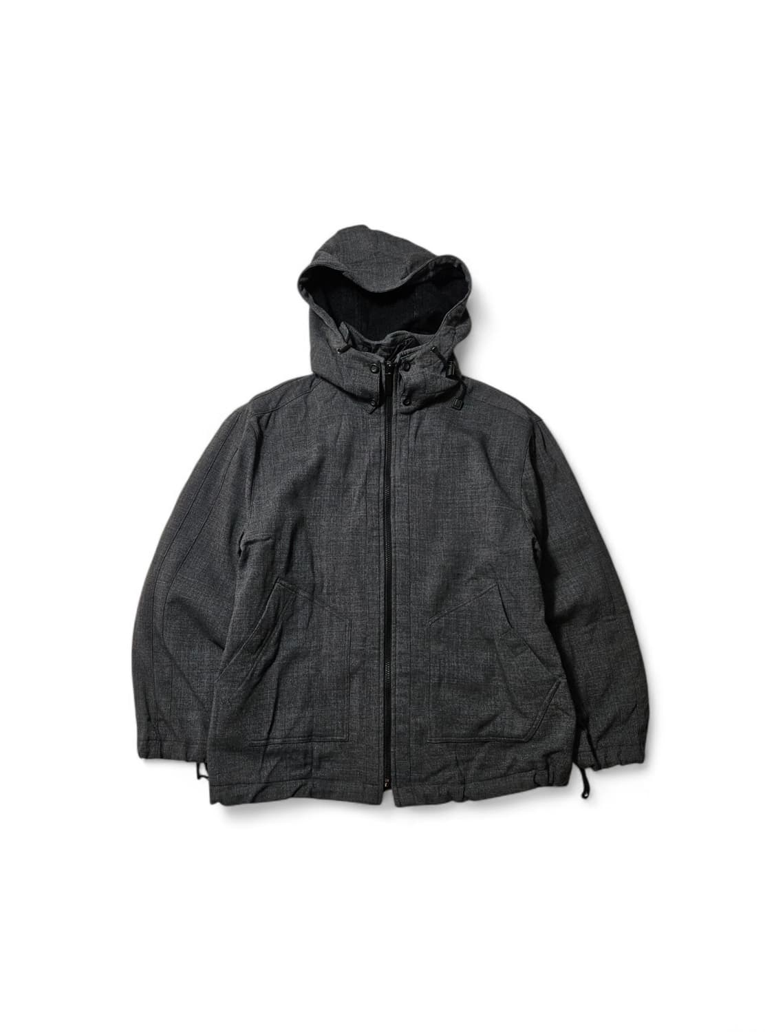 90s 알마니 진스 후드 자켓 2in1 M 40 armani jeans 상품이미지1