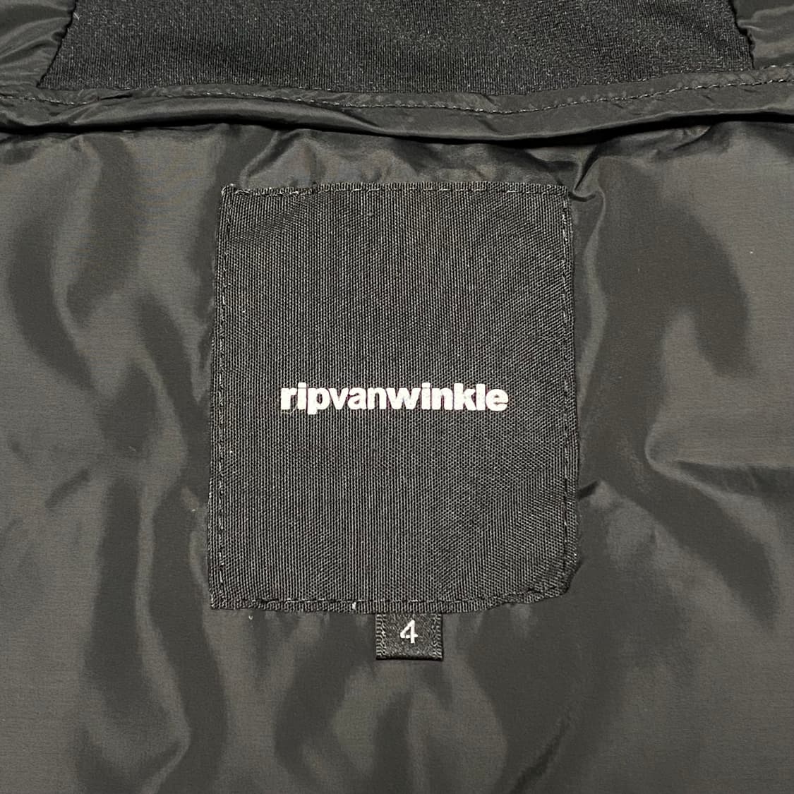 [4] ripvanwinkle 15AW 모터사이클 다운 재킷 상품이미지3