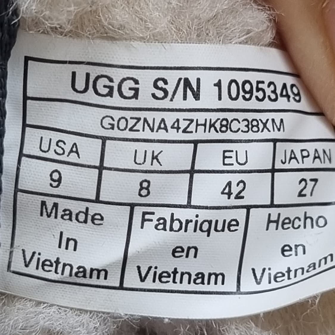 미국 어그 니멜 솔티블루 스웨이드어그270 상품이미지6