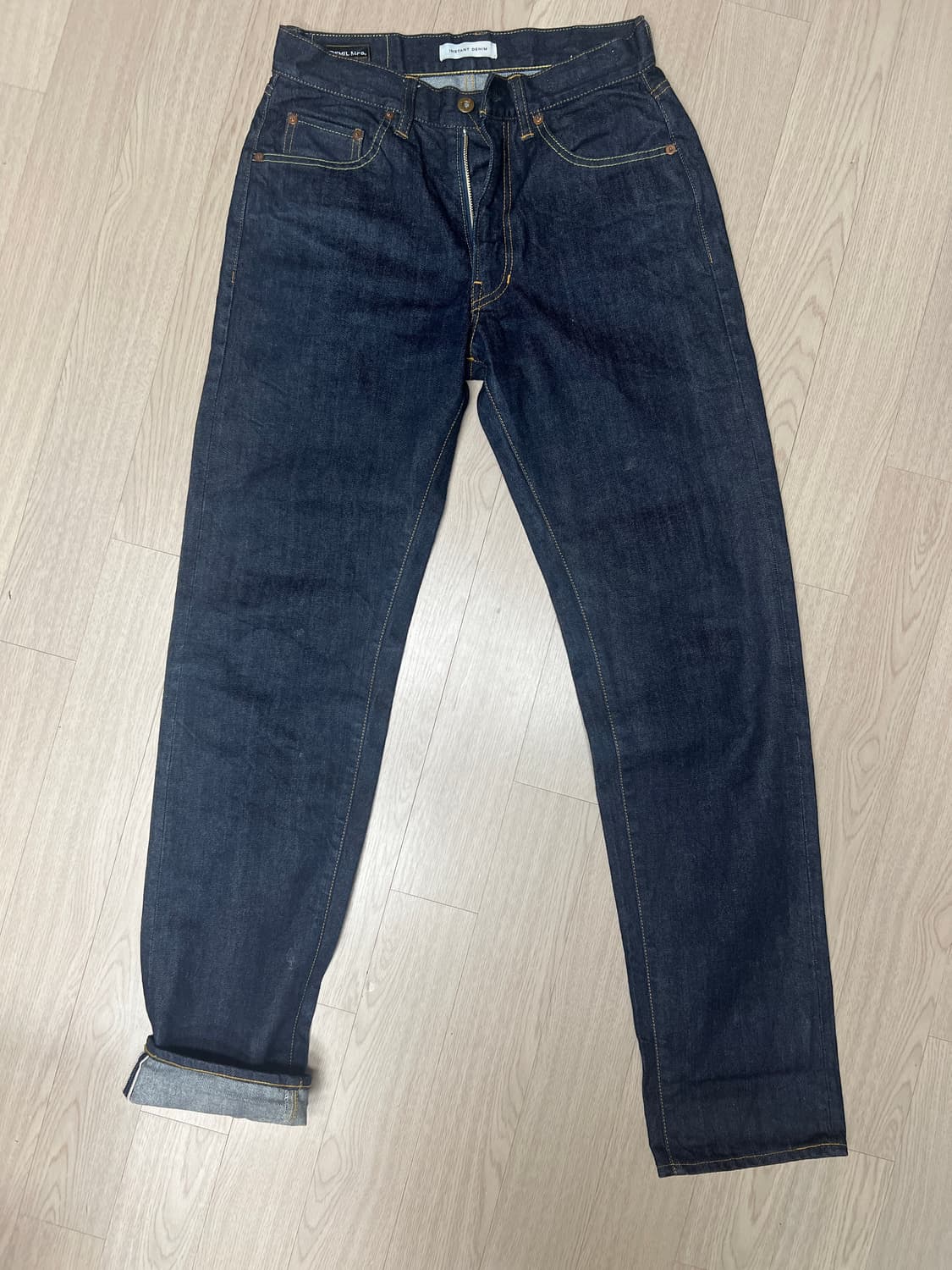 데밀  히시모토 하드 16.5oz 셀비지 데님 28 (012P와 유사) 상품이미지5