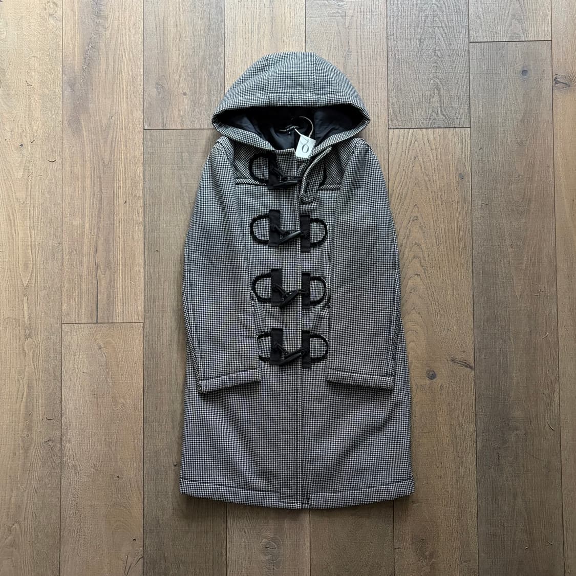 Check Closing Detail Toggle Coat 상품이미지1