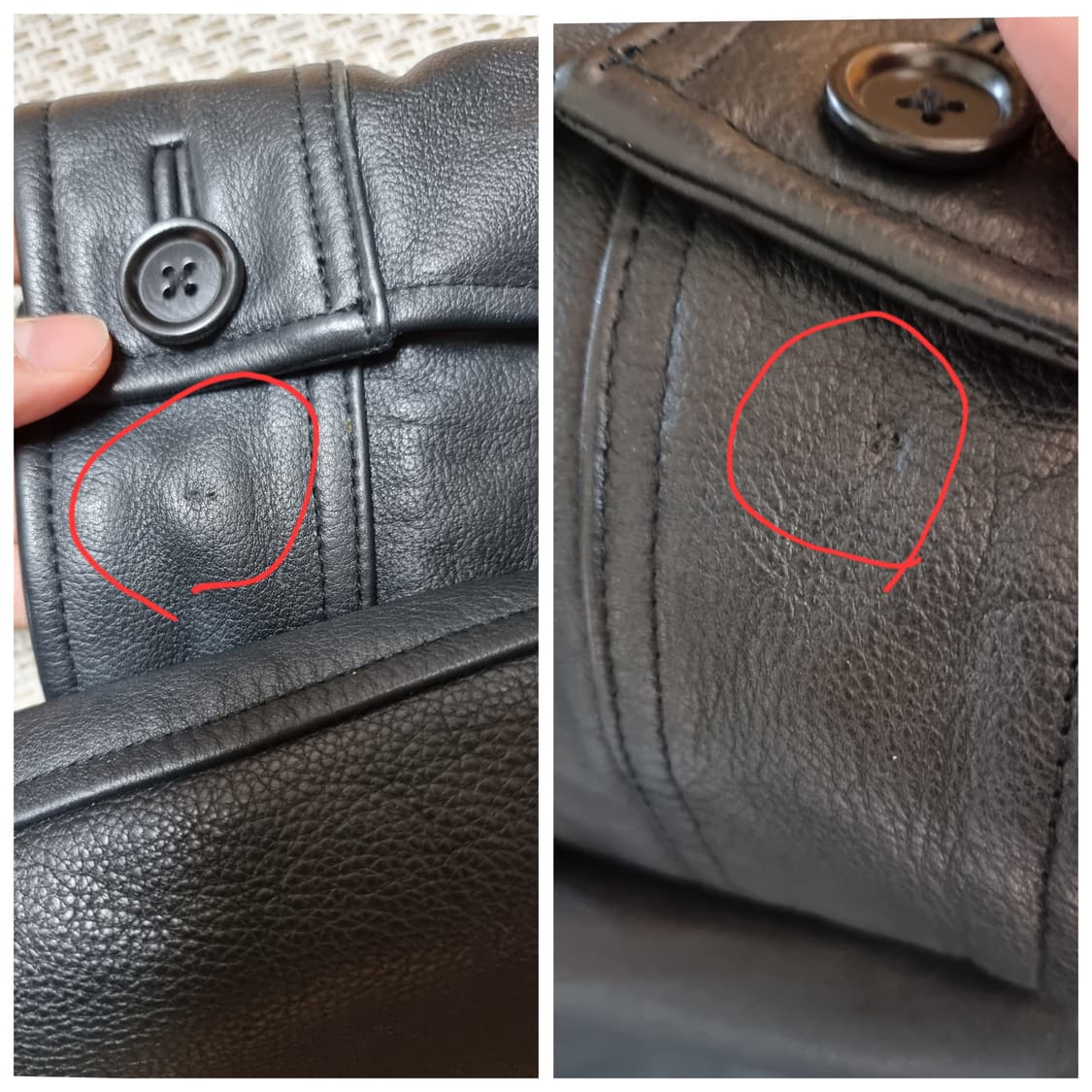 올드갭 올드 갭 레더 가죽 카코트 L 상품이미지7