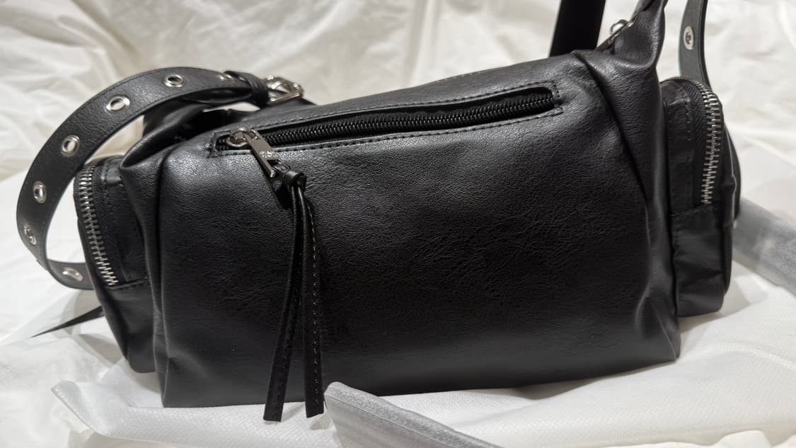 (새상품) 블랙퍼플 마르코백 마르코 투웨이 숄더백 크로스백 상품이미지4