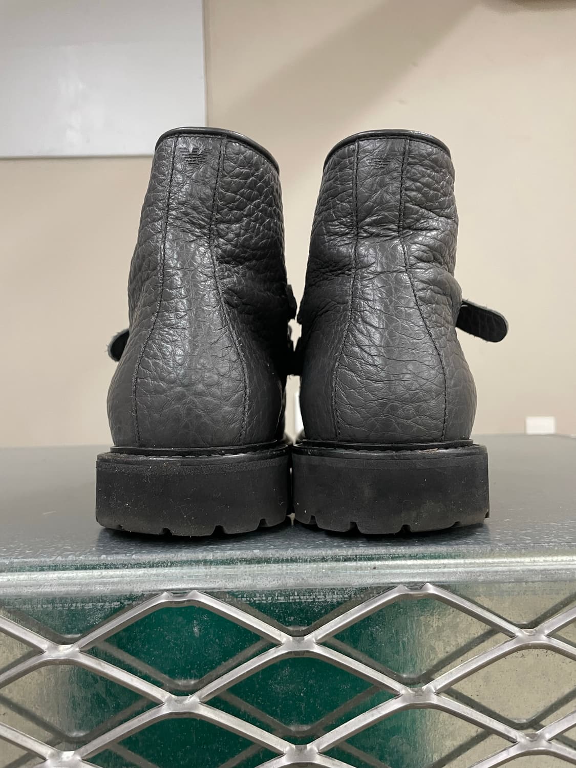 엠포리오 아르마니 레더 부츠 6.5 상품이미지3