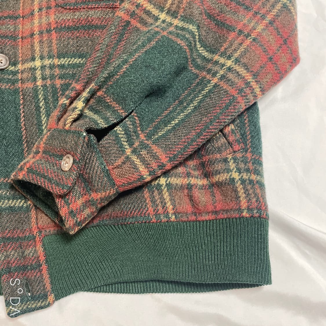 80‘s 폴로 빈티지 체크 자켓 S 상품이미지5