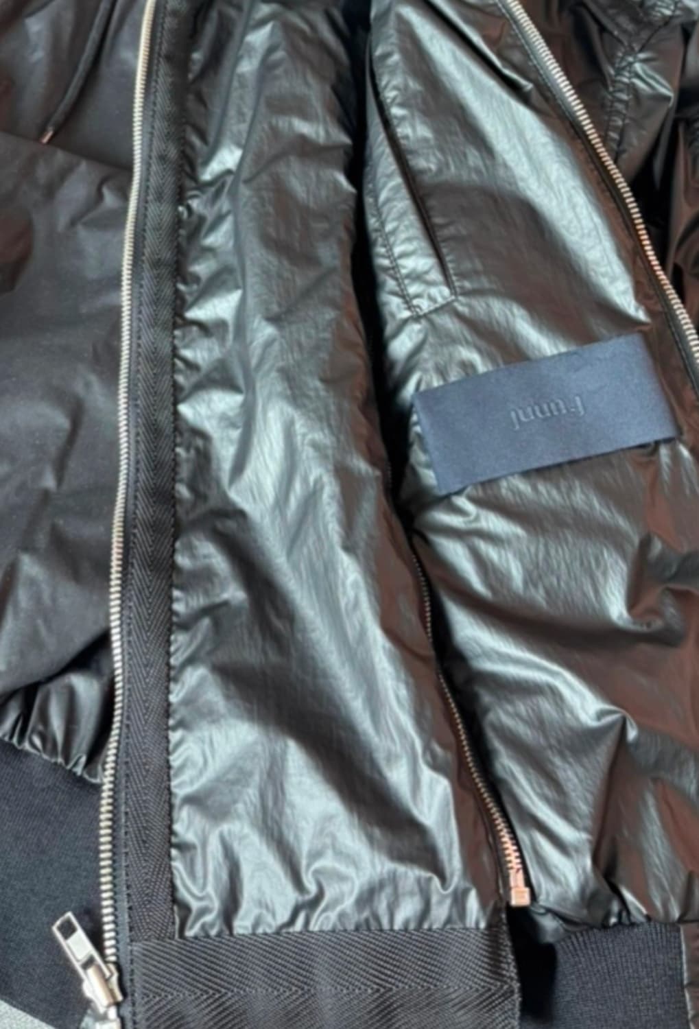 준지 Juun.J /21SS 나일론 후드 MA-1 / 105. 새제품 상품이미지5