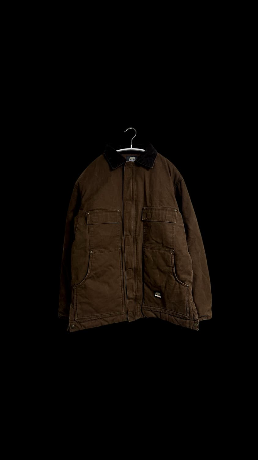 Berne Workwear 덕 캔버스 퀄트 라이너드 초어 코트 상품이미지1