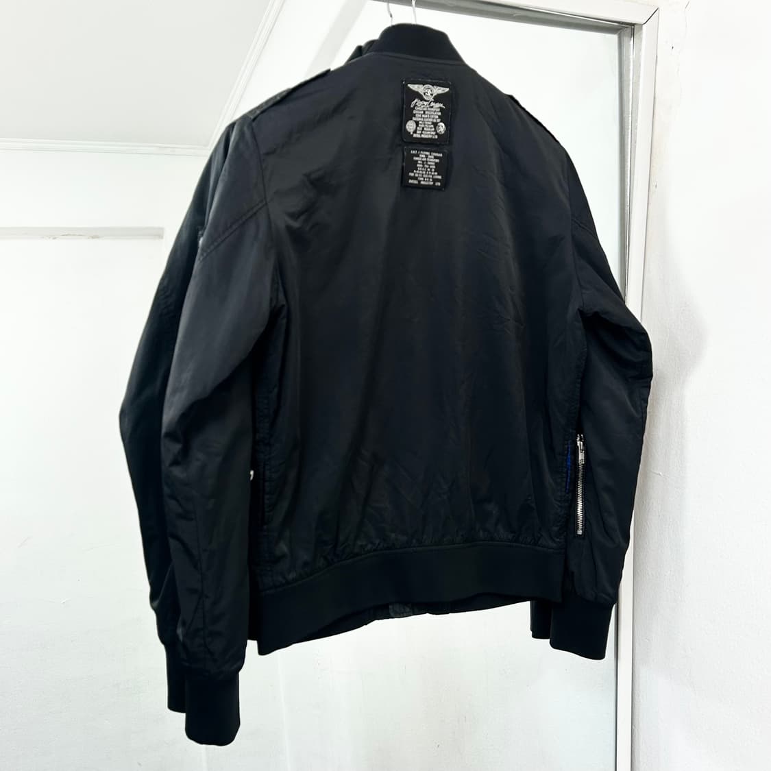 디젤 멀티지퍼 나일론 봄버 자켓 상품이미지5