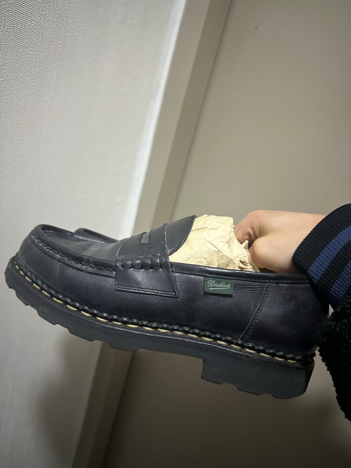 UK6) 파라부트 레임스 블랙 팝니다 상품이미지4