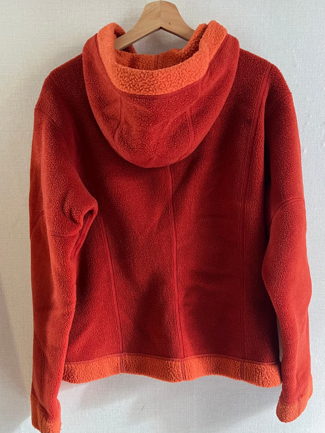 patagonia synchilla women’s L 파타고니아 레드오렌 상품이미지2