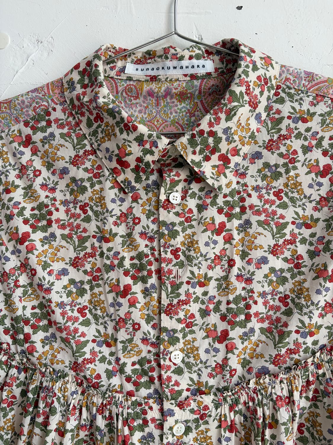 SUNAOKUWAHARA short sleeve shirt 상품이미지2