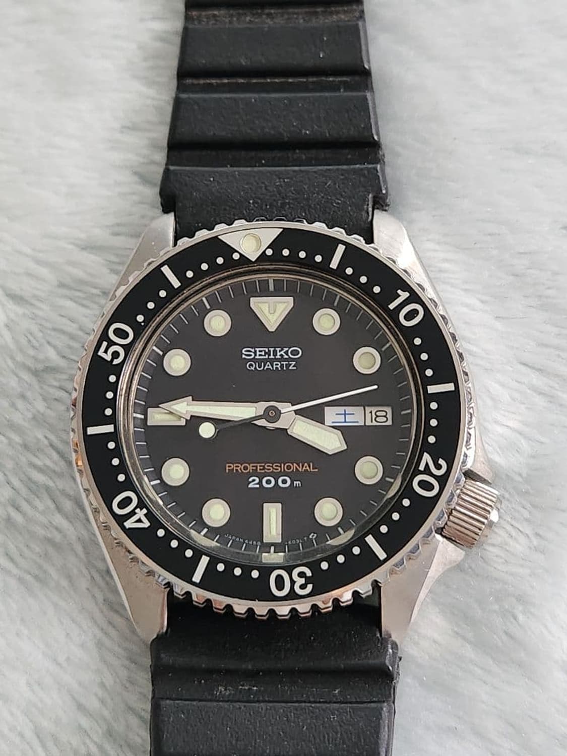 세이코 6458-6000 쿼츠 다이버 200m 상품이미지1