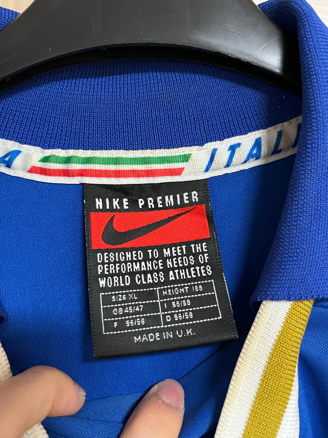 [XL] 이탈리아 96-97 홈 말디니 마킹 유니폼 상품이미지3