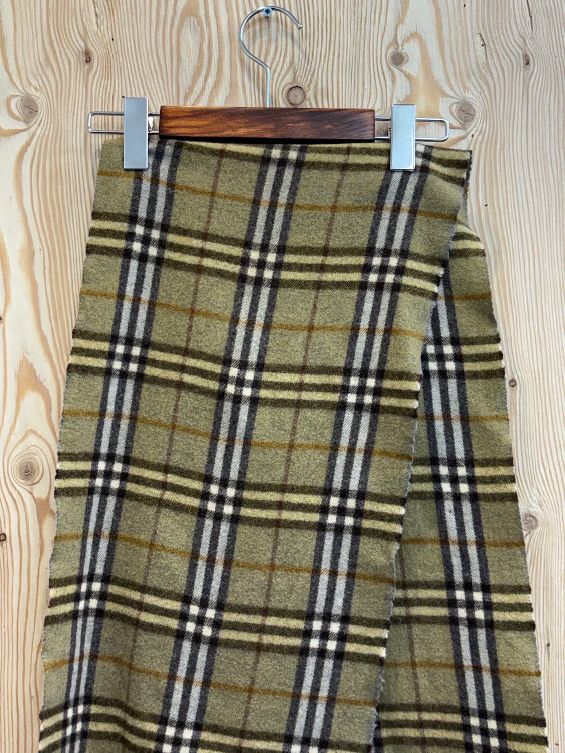 버버리 캐시미어 체크 머플러 상품이미지2