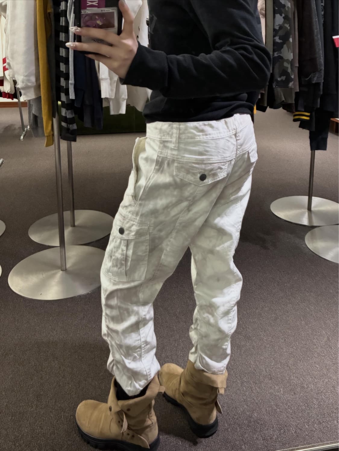 White Cargo Look 🎱🎧 상품이미지4