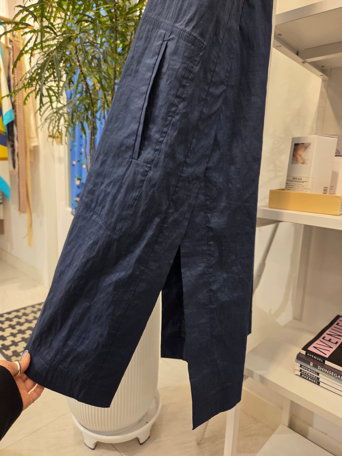 KUHO 구호 린넨 롱 베스트 상품이미지7