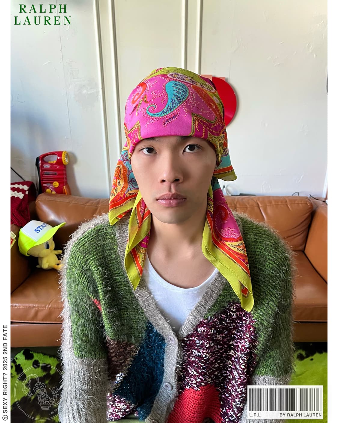 Lauren Ralph Lauren Paisley Silk Scarf 상품이미지1