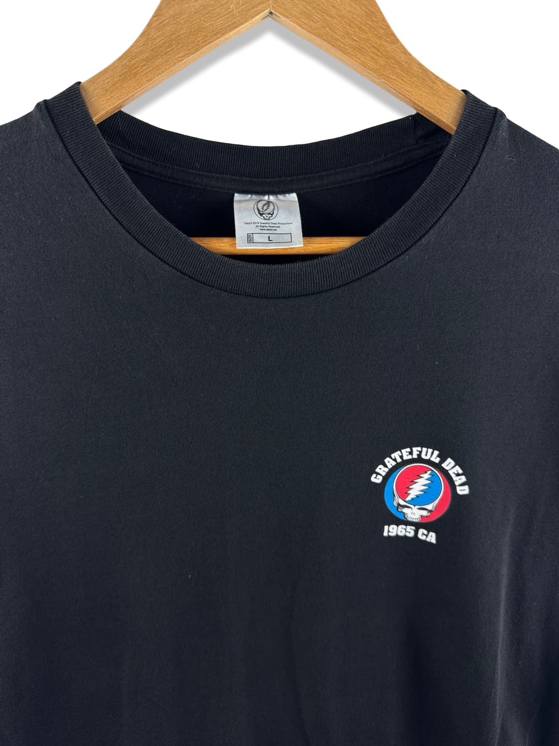 그레이트풀 데드 블랙 반팔 티셔츠2529 상품이미지3