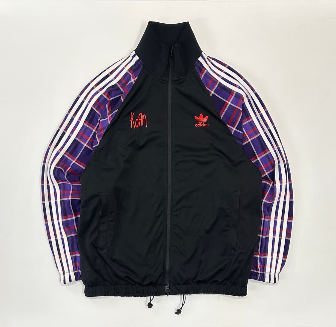 아디다스 x KoRn 콘 리버시블 트랙탑 저지  상품이미지1