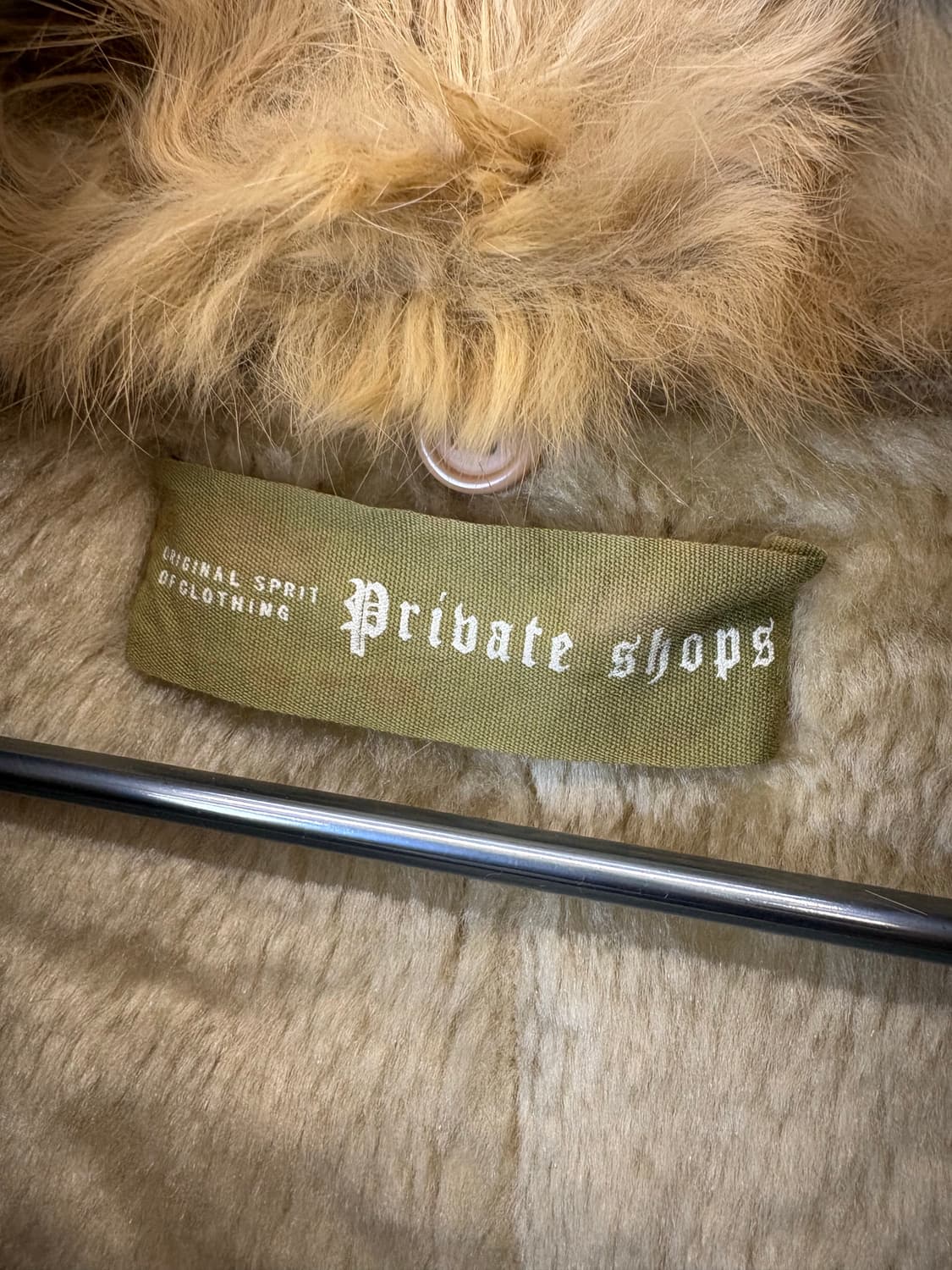 JPN 빈티지 래빗 퍼 무스탕 더플 자켓 상품이미지8