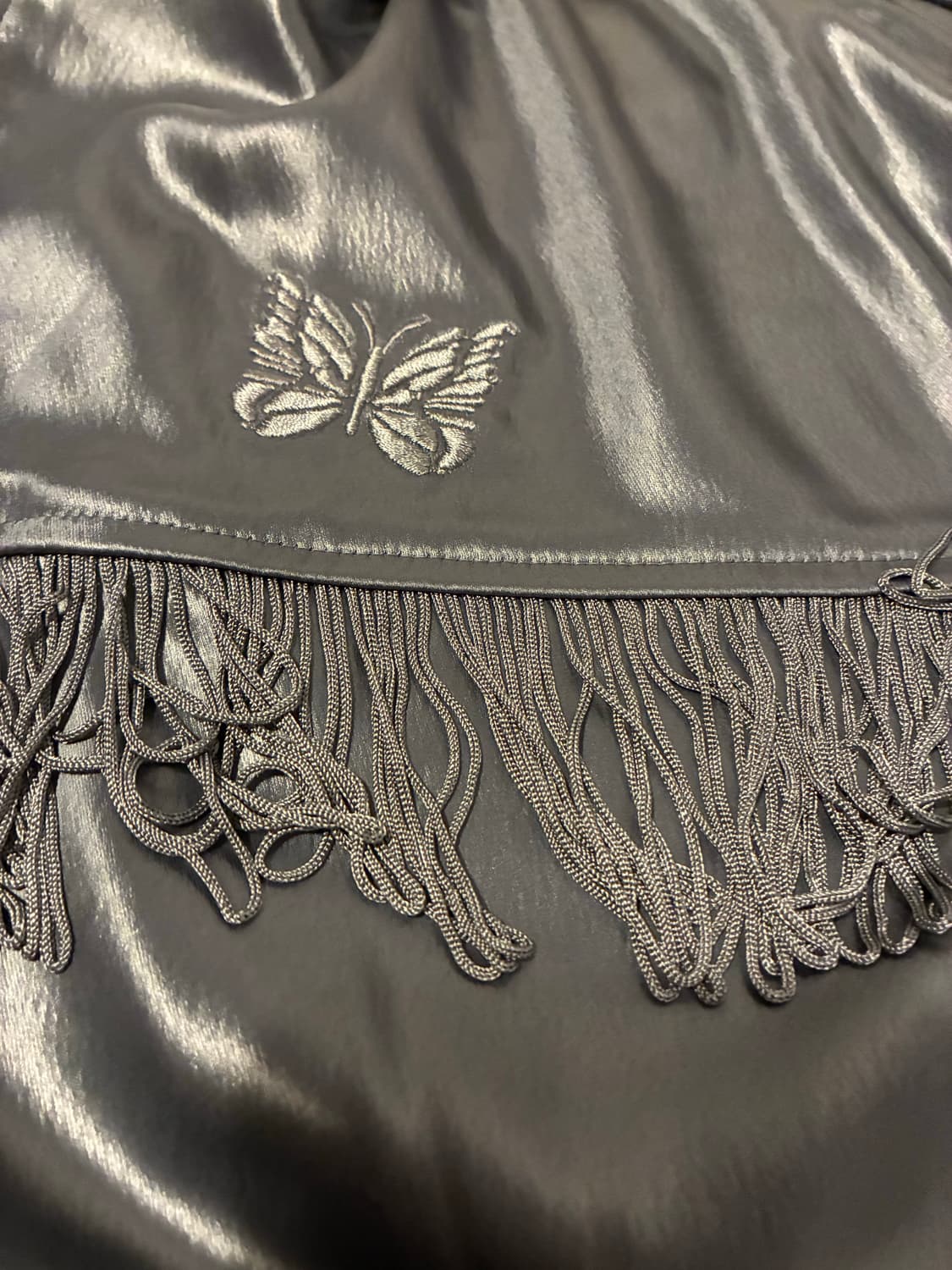 [새상품] 니들스 프린지 트랙 자켓 - 실버 (M / 리테일 42.2만) 상품이미지2