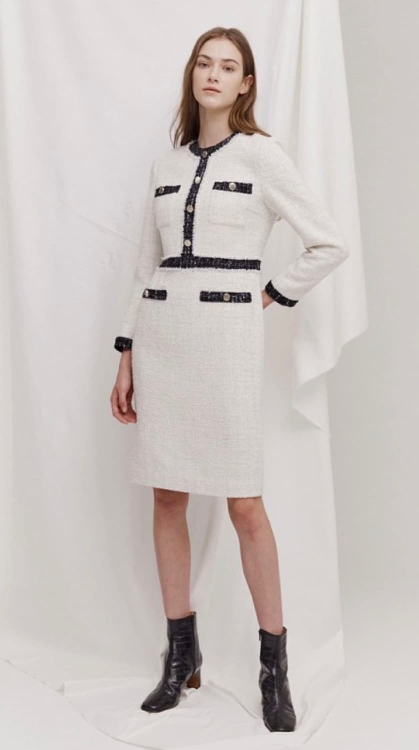 마쥬 트위드원피스 상품이미지1