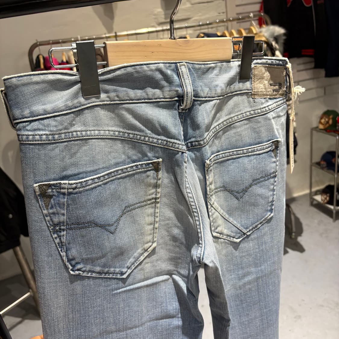 디젤 진 빅시 데님청팬츠 상품이미지9