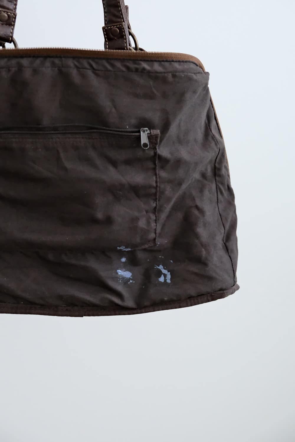 JPN 브라운 빈티지 레더백 상품이미지10