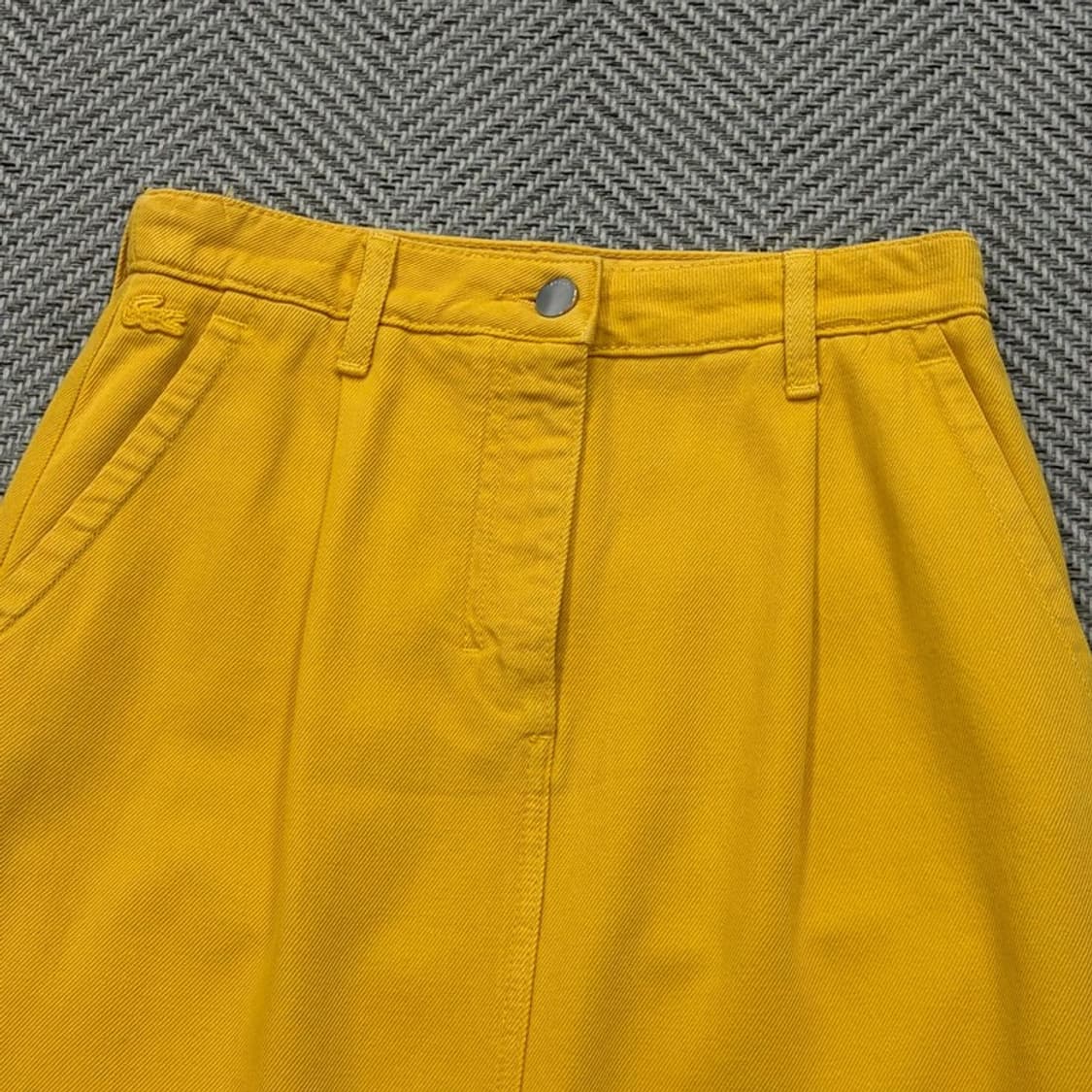 라코스테 배이직 코튼 미니스커트 v2613 상품이미지3