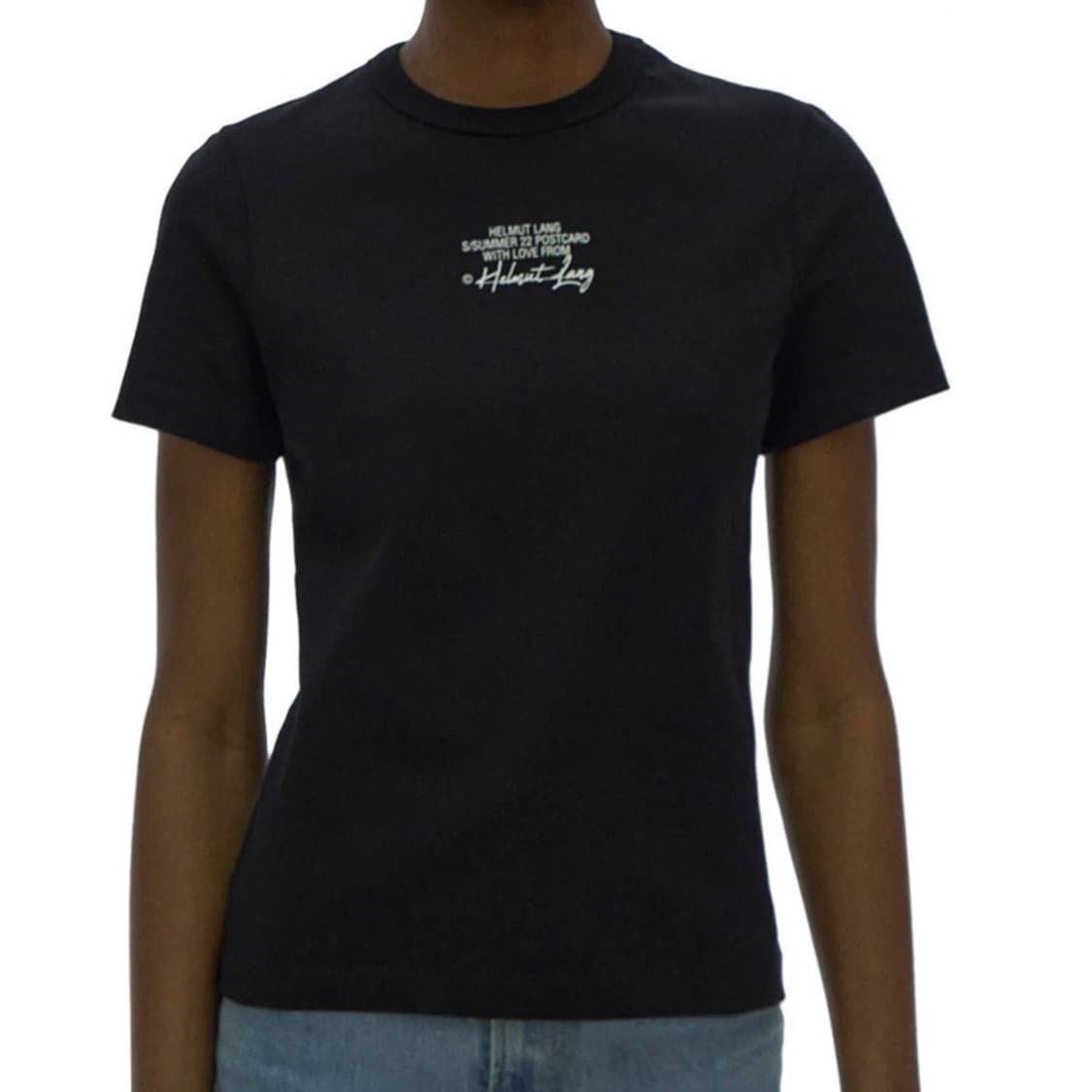 (XS) 헬무트랭 postcard 베이비 티셔츠 여성 (새상품) 상품이미지4