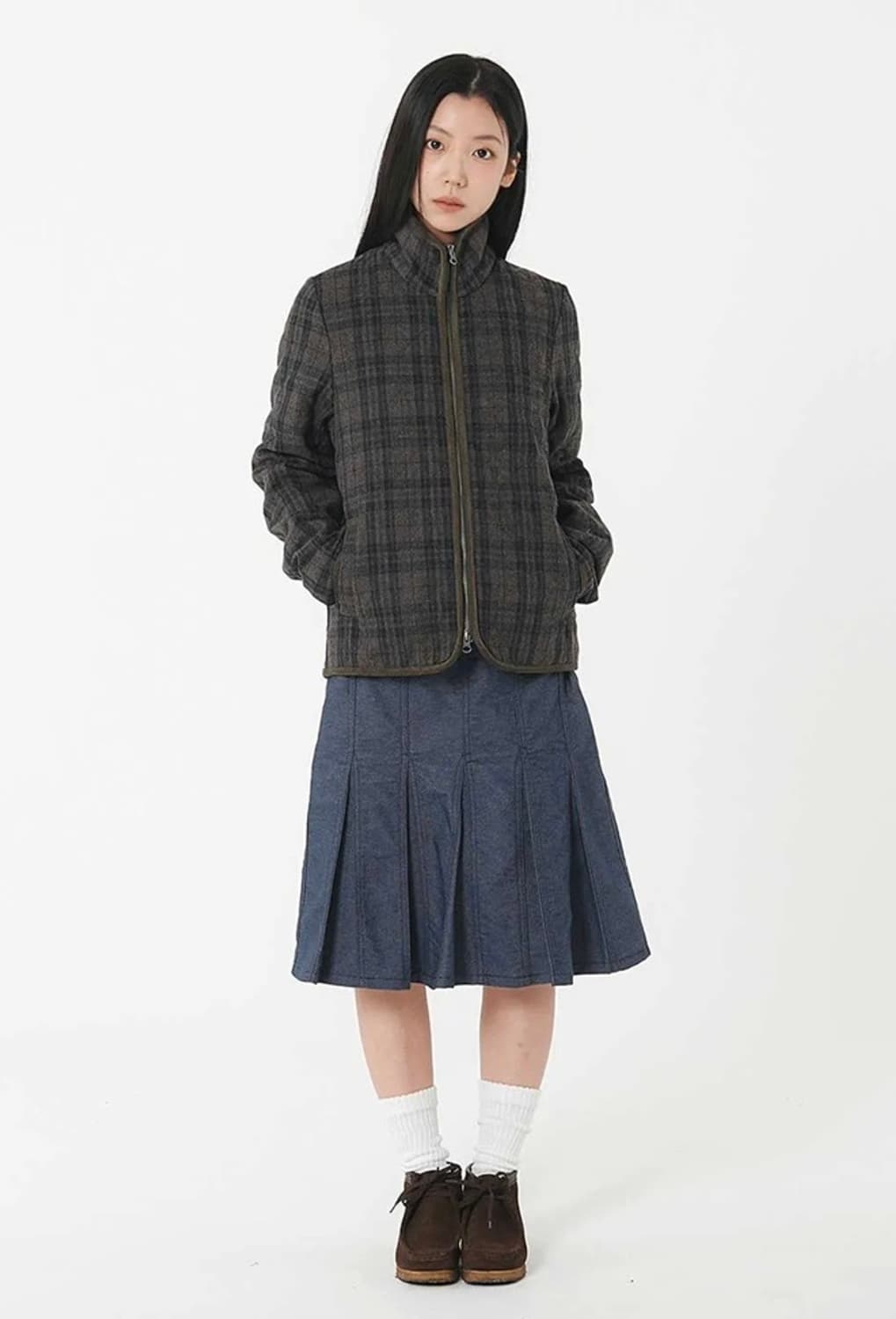 (급처) safarispot 체크 울자켓 1/2 Wool jacket 상품이미지1