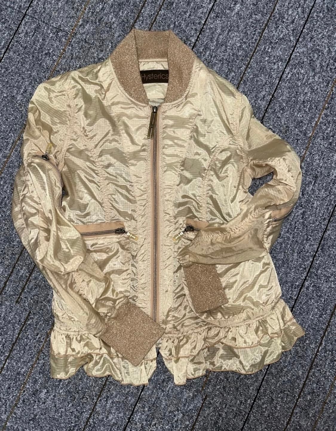 히스테릭글래머 프릴 블루종 상품이미지1