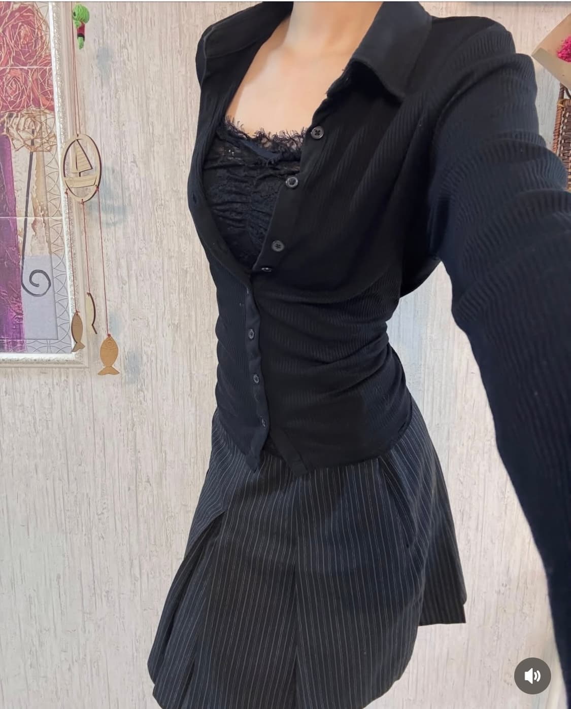 빈티지 미디 스커트 상품이미지1