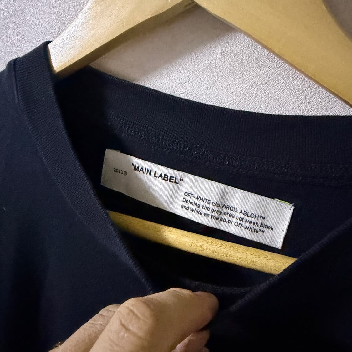오프화이트 OMAA038S20185003 반팔티셔츠 S (100) 상품이미지4