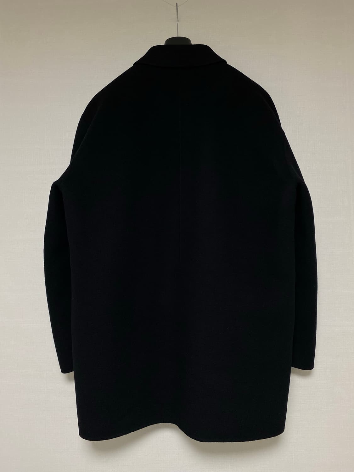 YVES SAINT LAURENT YSL 로고 울캐시미어 발마칸 코트 상품이미지8