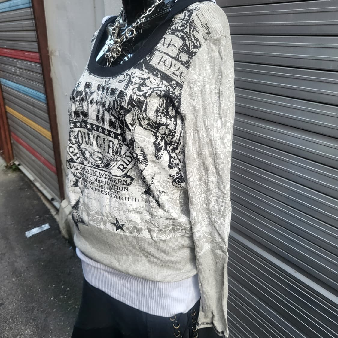 LIBERTALIA Hooded long sleeves  상품이미지3