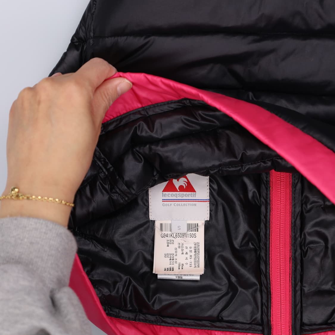 S 르꼬끄 여성 다운 패딩조끼 0408H1 상품이미지3