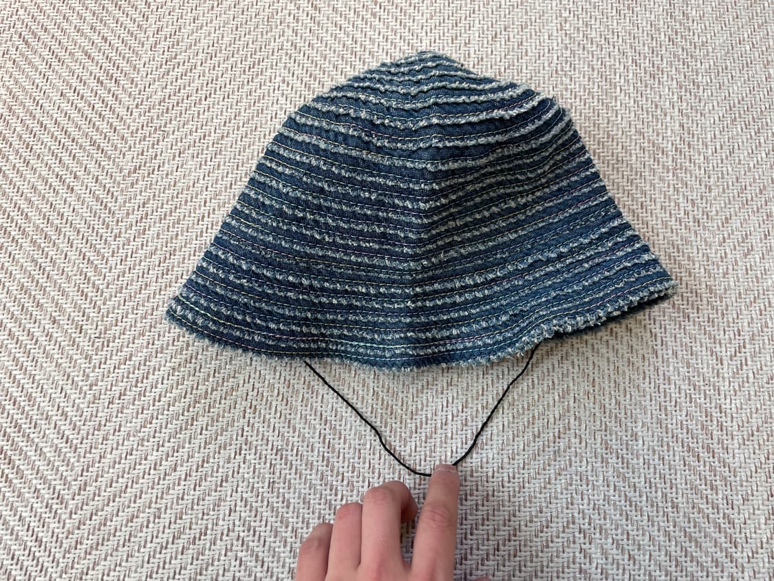 exoah 러 엣지 벙거지 데님 햇  J03752 상품이미지1