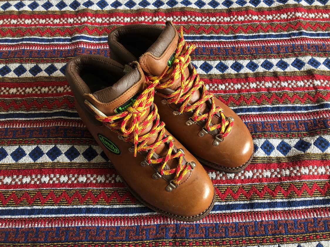 점보 통가죽 등산화 270 미사용 상품이미지2