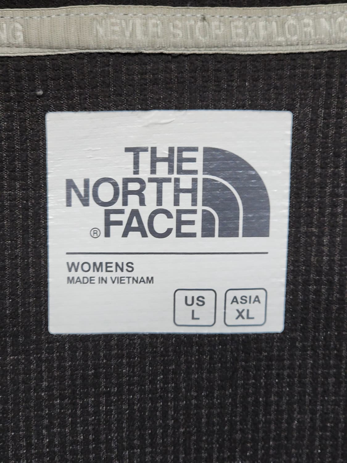 (L) 노스페이스 후드집업 배색 아웃도어 티셔츠  상품이미지3