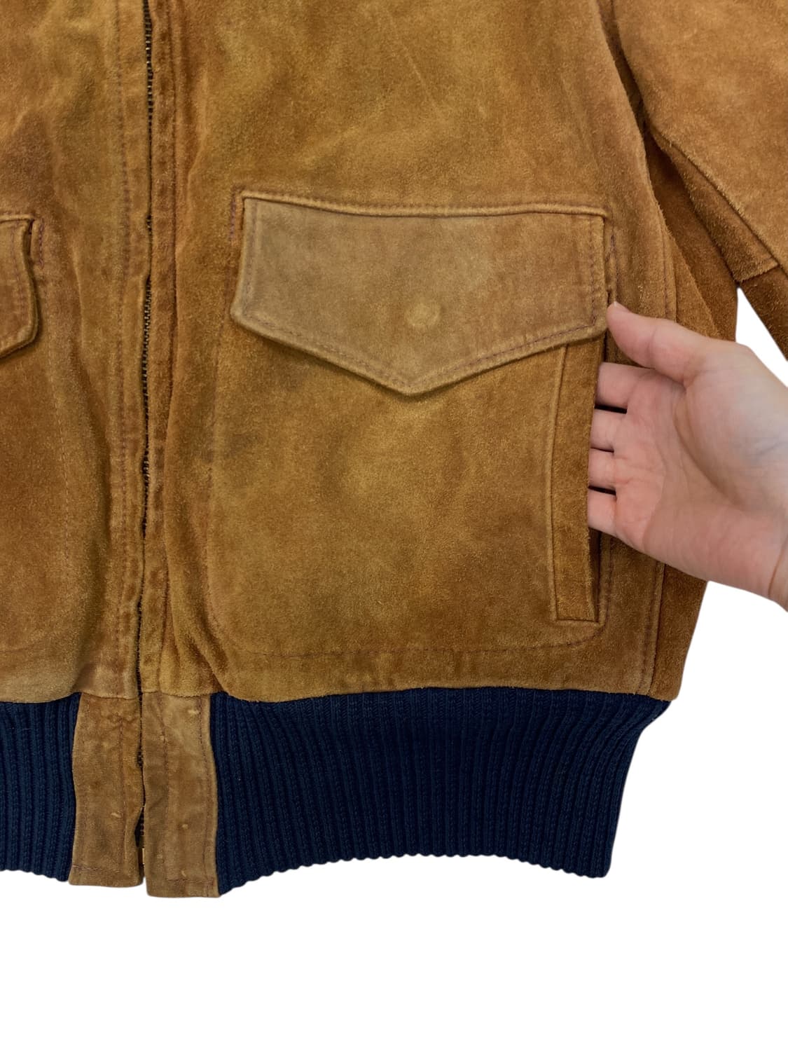 60’s 골든베어 스웨이드 A-2 플라이트 자켓 상품이미지5