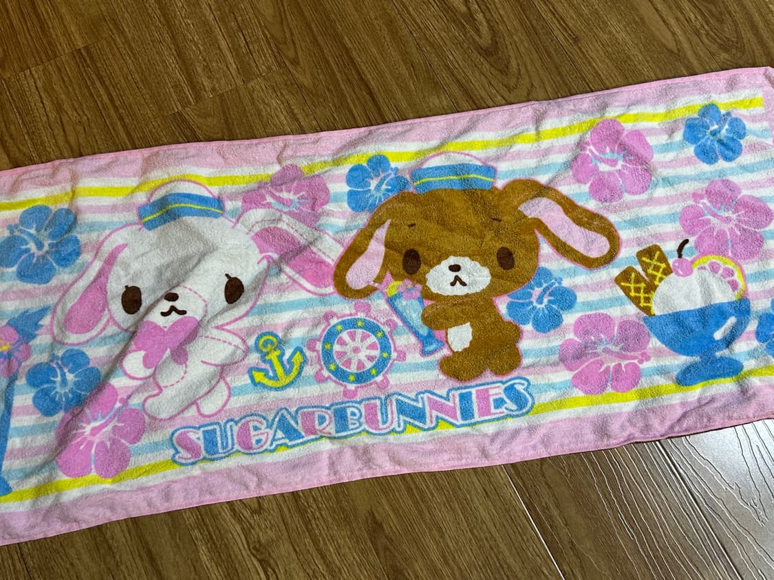 일본 빈티지 고전 슈가버니즈 수건 로걀 히메갸루 긱시크 히메카지 인테리어 상품이미지1