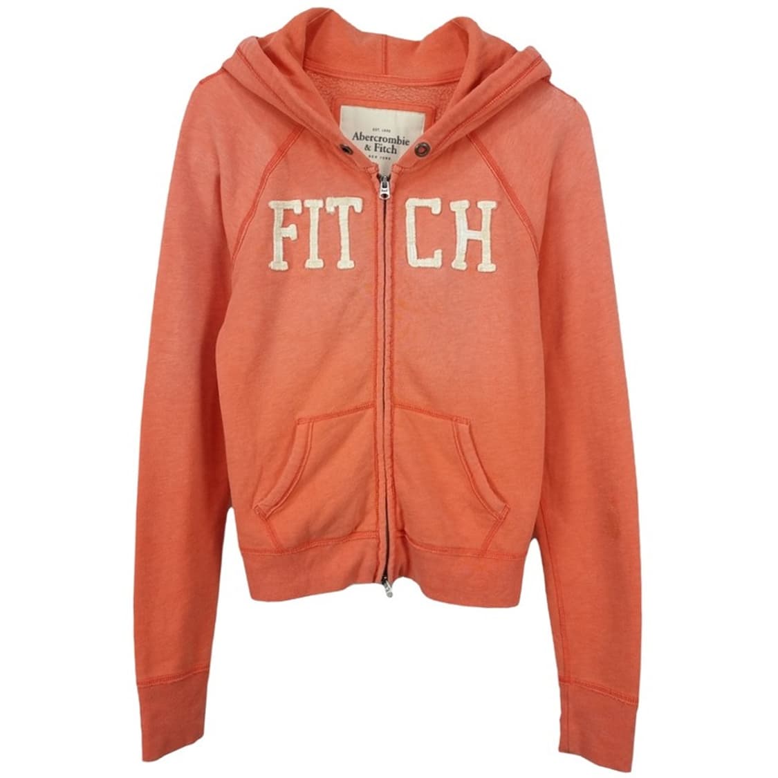 [아베크롬비] Y2K 빈티지 워시드 슬림핏 후드 집업 M19502 상품이미지2