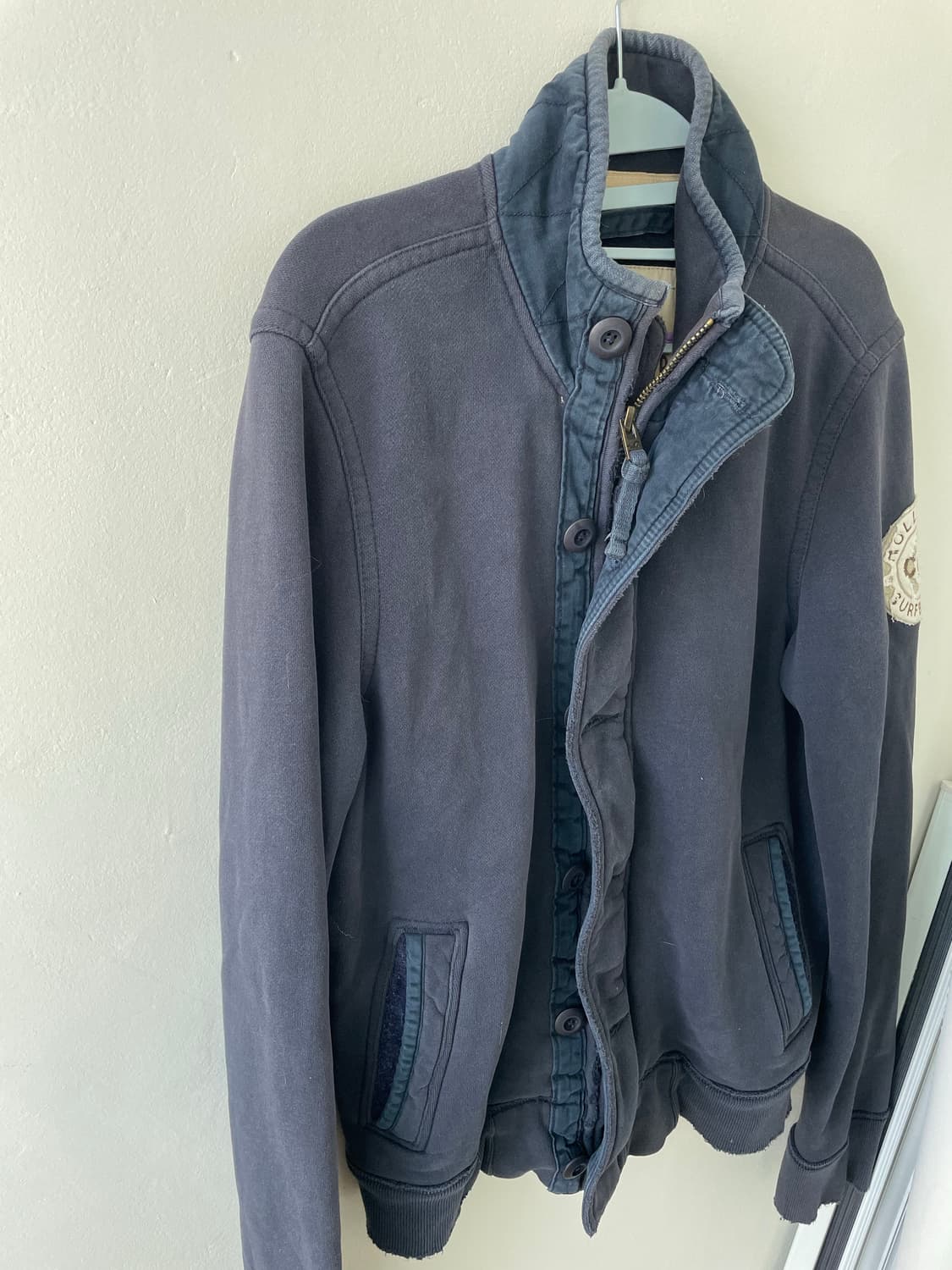 홀리스터 데미지 집업 자켓 M 상품이미지1